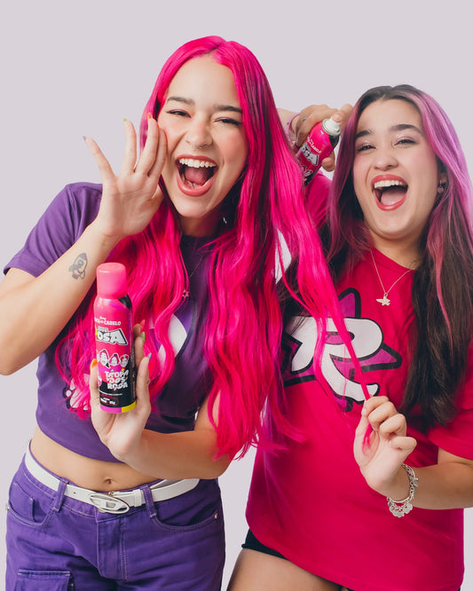 Tinta de cabelo Dos Rosa - 2 unidades